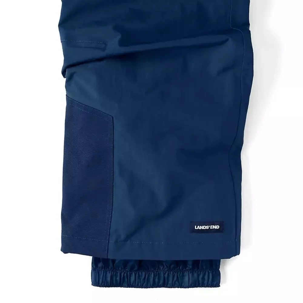 Lands End Men's Big Squall Waterproof Insulated Snow Pants Navy Size 4X* NWOT